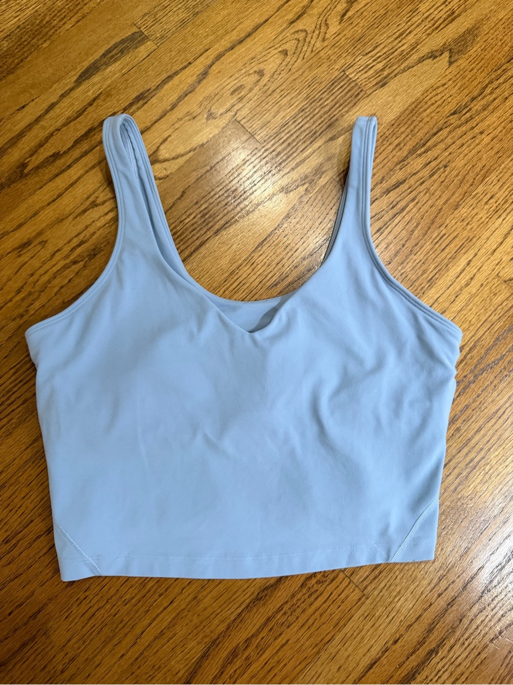 lululemon athletica Slate Blue Color Sports Top Sz 12